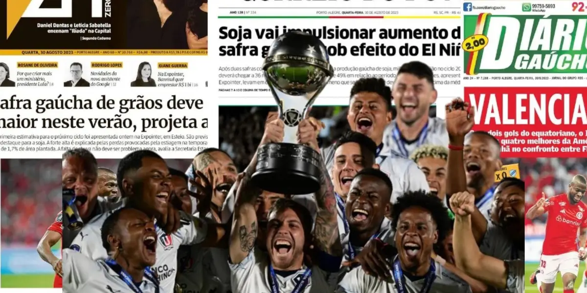 Mira lo que dicen en Brasil de Liga de Quito