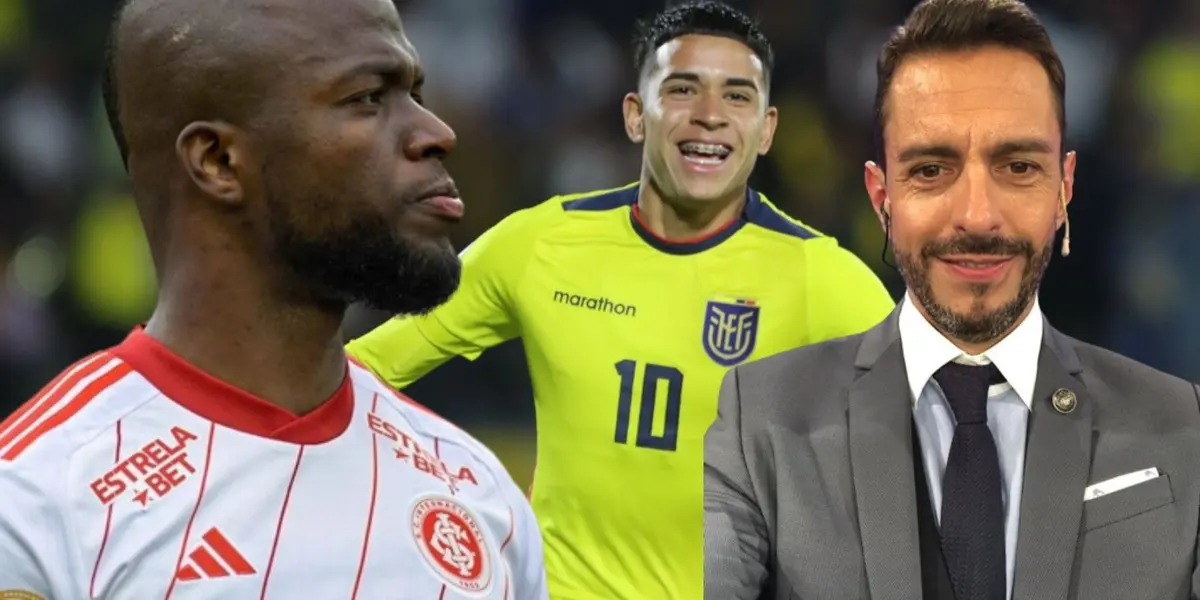 Mira lo que publicó Pablo Giralt de Enner Valencia y Kendry Páez