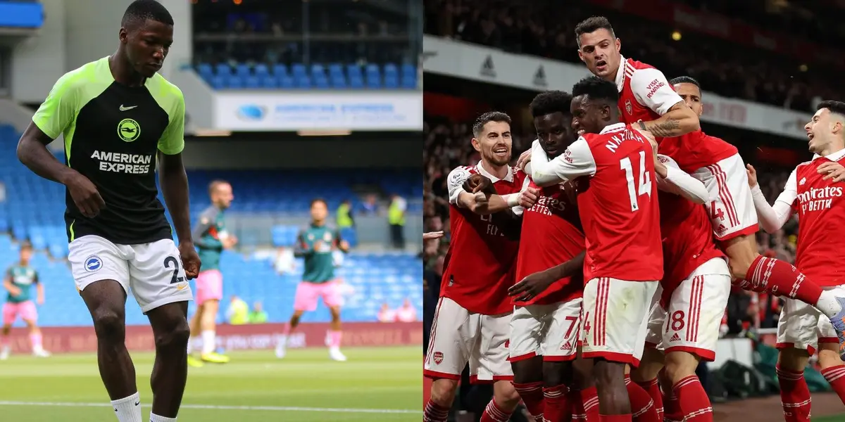 Moisés Caicedo estaría más cerca del Arsenal