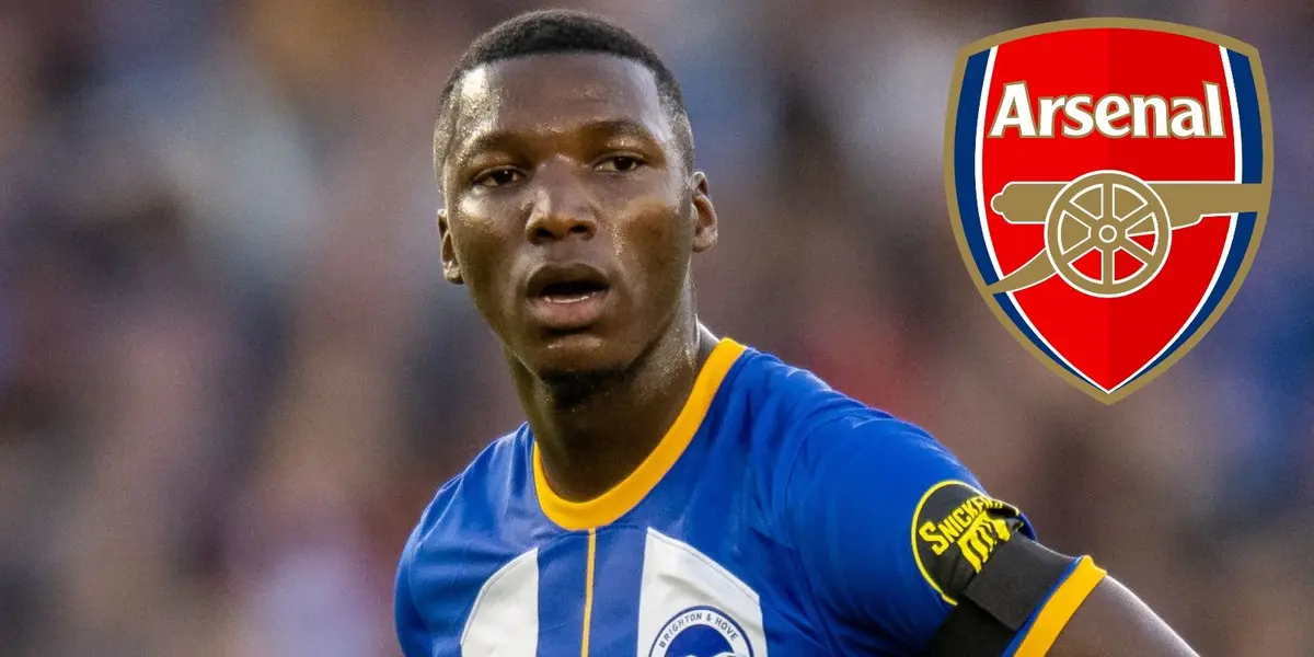 Moisés Caicedo fue seguido a inicios de año por el equipo de Mikel Arteta