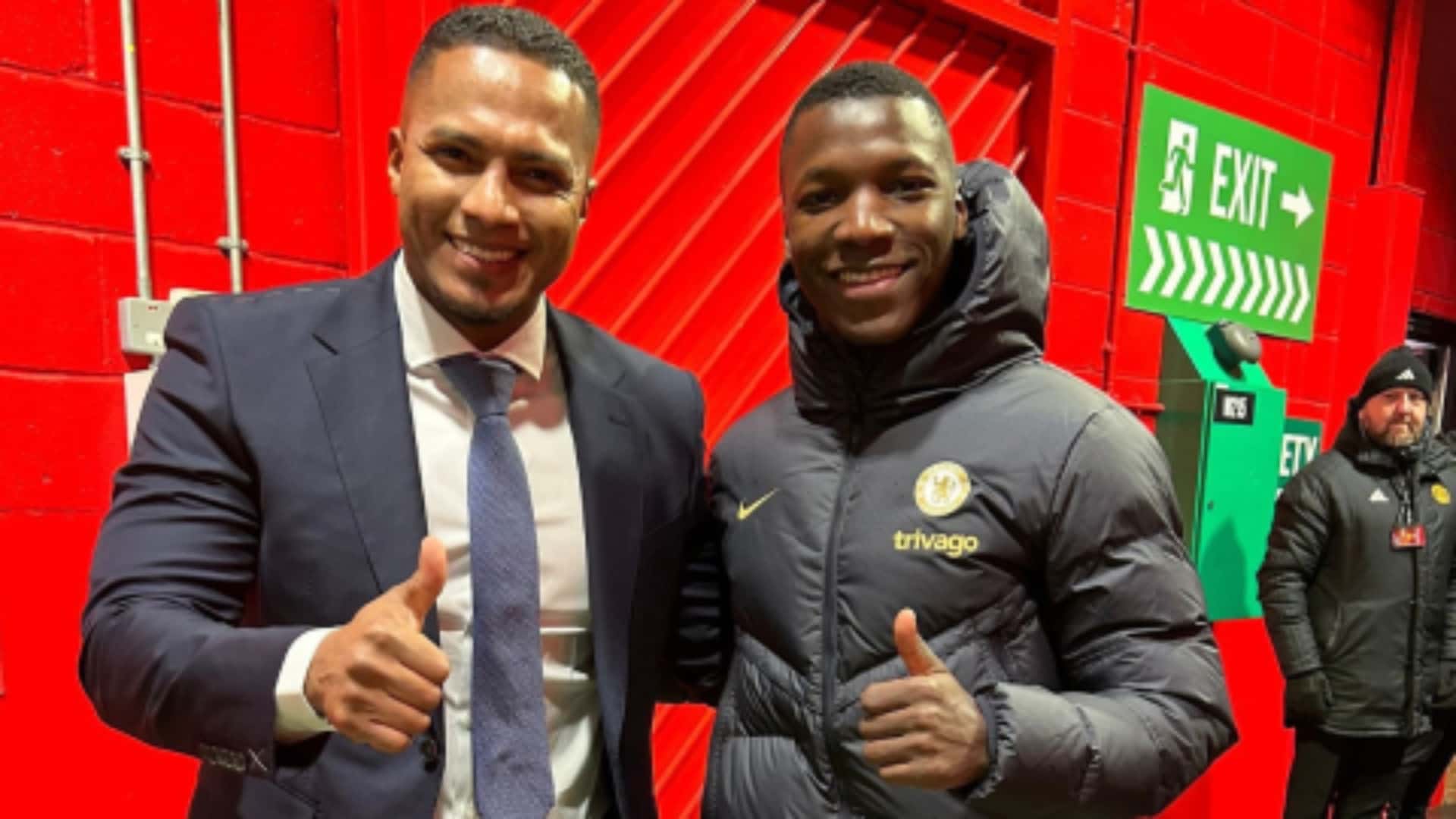 Moisés Caicedo y Antonio Valencia / Foto tomada de: API