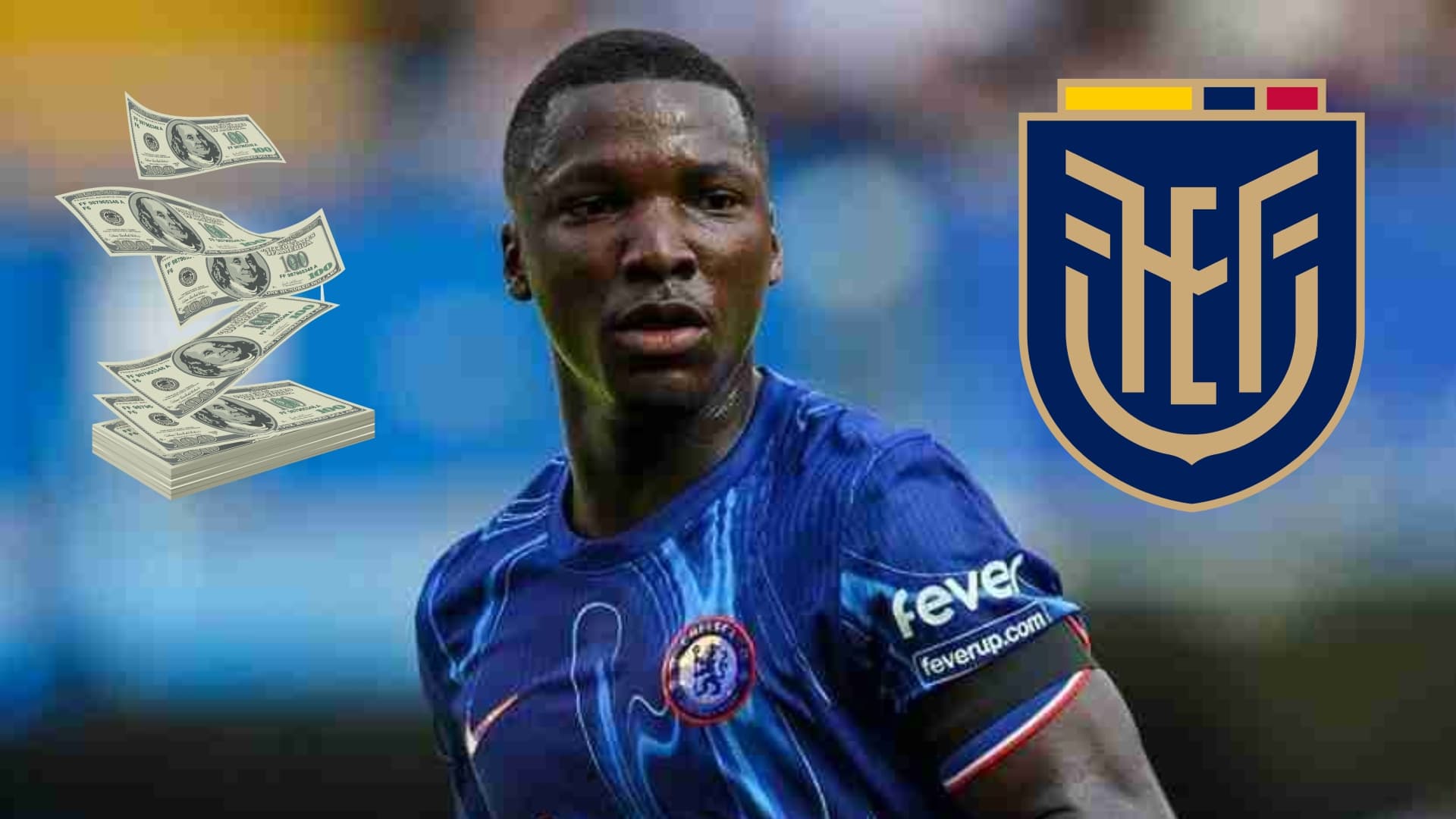 Moisés Caicedo y Ecuador / Foto de: Nación Fútbol Ecuador