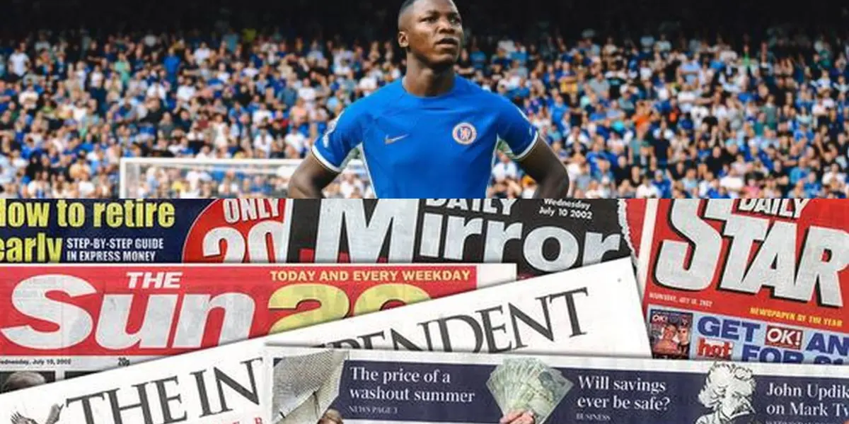 Moisés Caicedo y la prensa inglesa