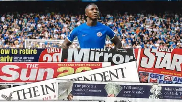 Moisés Caicedo y la prensa inglesa