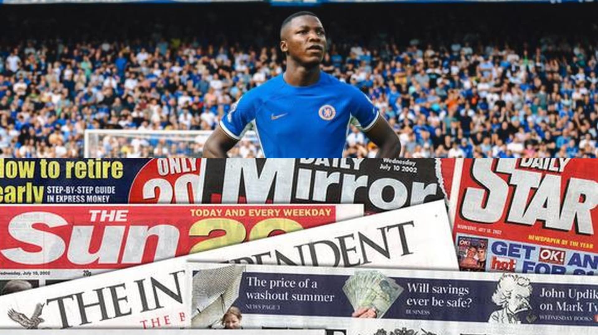 Moisés Caicedo y la prensa inglesa