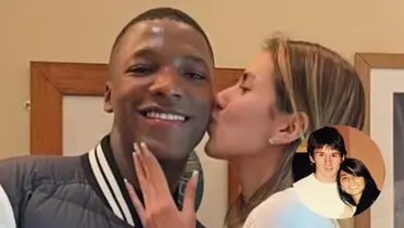 Moíses Caicedo y Paola Salazar. Foto: El Universo