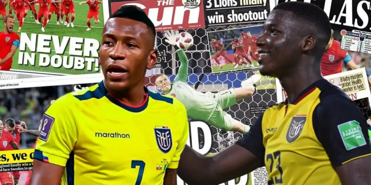 Moisés Caicedo y Pervis Estupiñán