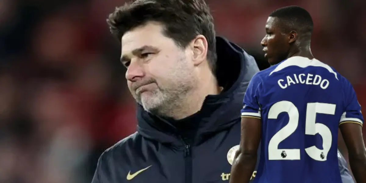 Moisés Caicedo y Pochettino