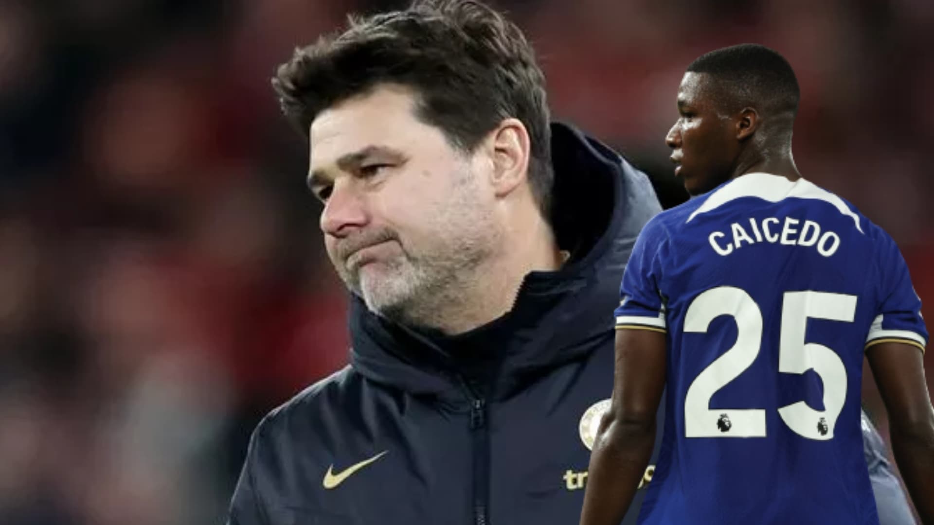 Moisés Caicedo y Pochettino