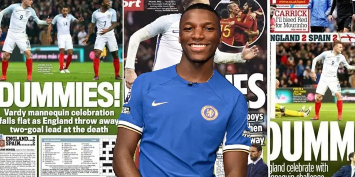 Moisés tuvo el empate del Chelsea, pero la jugada terminó siendo anulada.