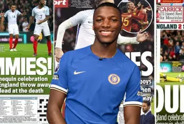 Moisés tuvo el empate del Chelsea, pero la jugada terminó siendo anulada.