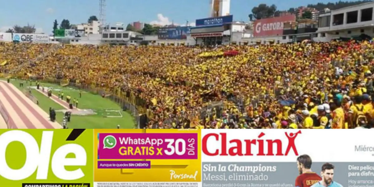 Noche Amarilla y prensa argentina