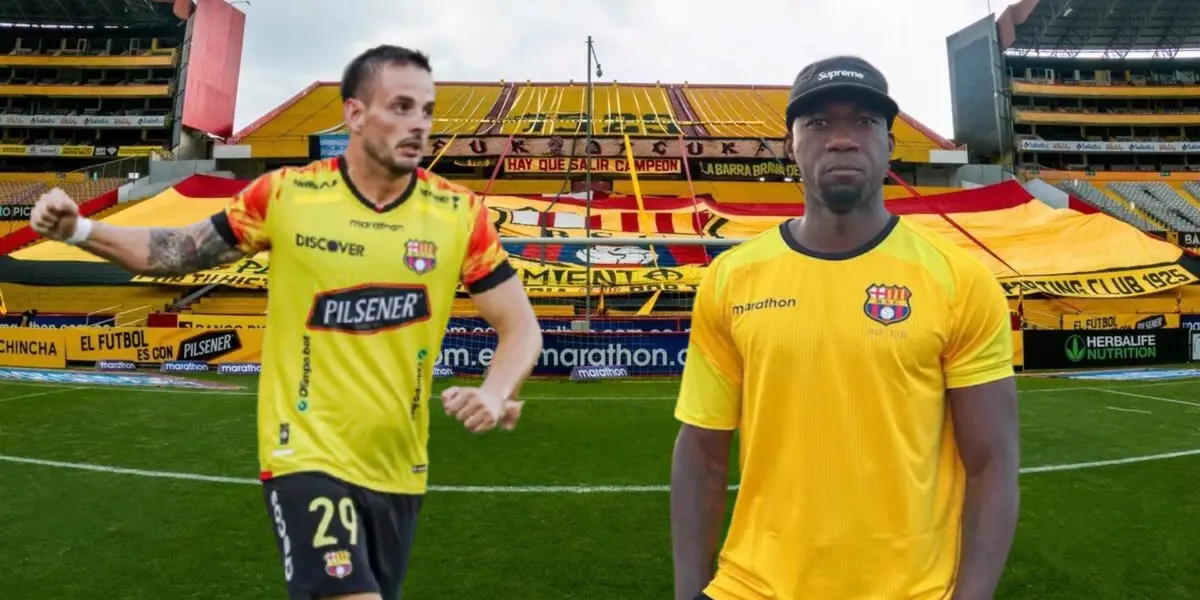 Octavio Rivero y Barcelona SC / Foto de: Nación Fútbol Ecuador