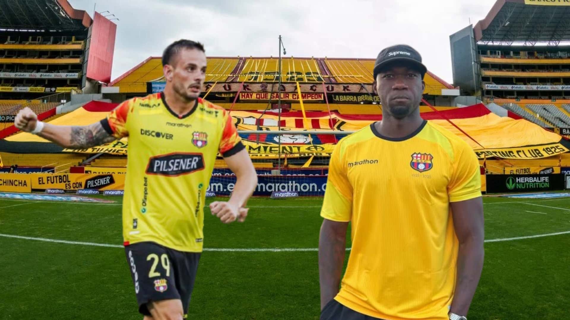 Octavio Rivero y Barcelona SC / Foto de: Nación Fútbol Ecuador