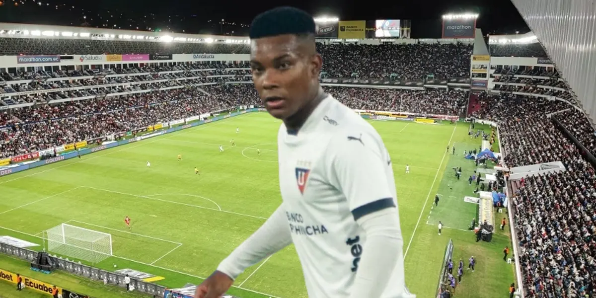 Óscar Zambrano en Liga de Quito / Foto de: Nación Fútbol Ecuador