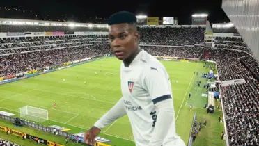 Óscar Zambrano en Liga de Quito / Foto de: Nación Fútbol Ecuador