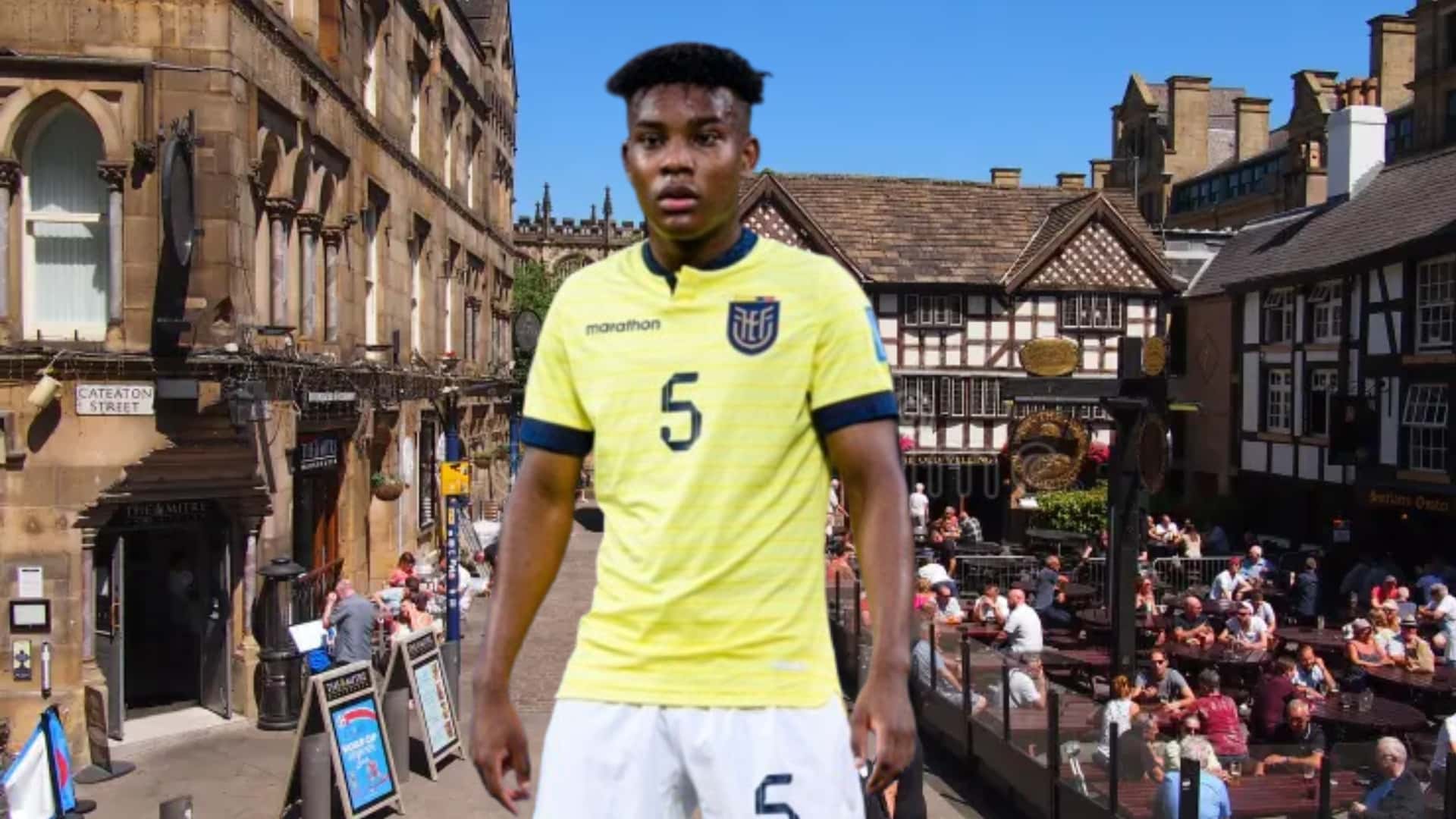 Óscar Zambrano jugador de LDU