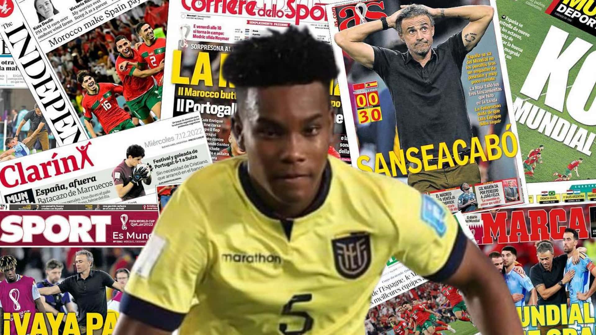 Óscar Zambrano jugador ecuatoriano