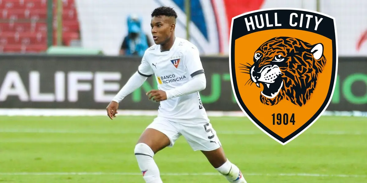 Óscar Zambrano y Hull City / Foto de: Nación Fútbol Ecuador