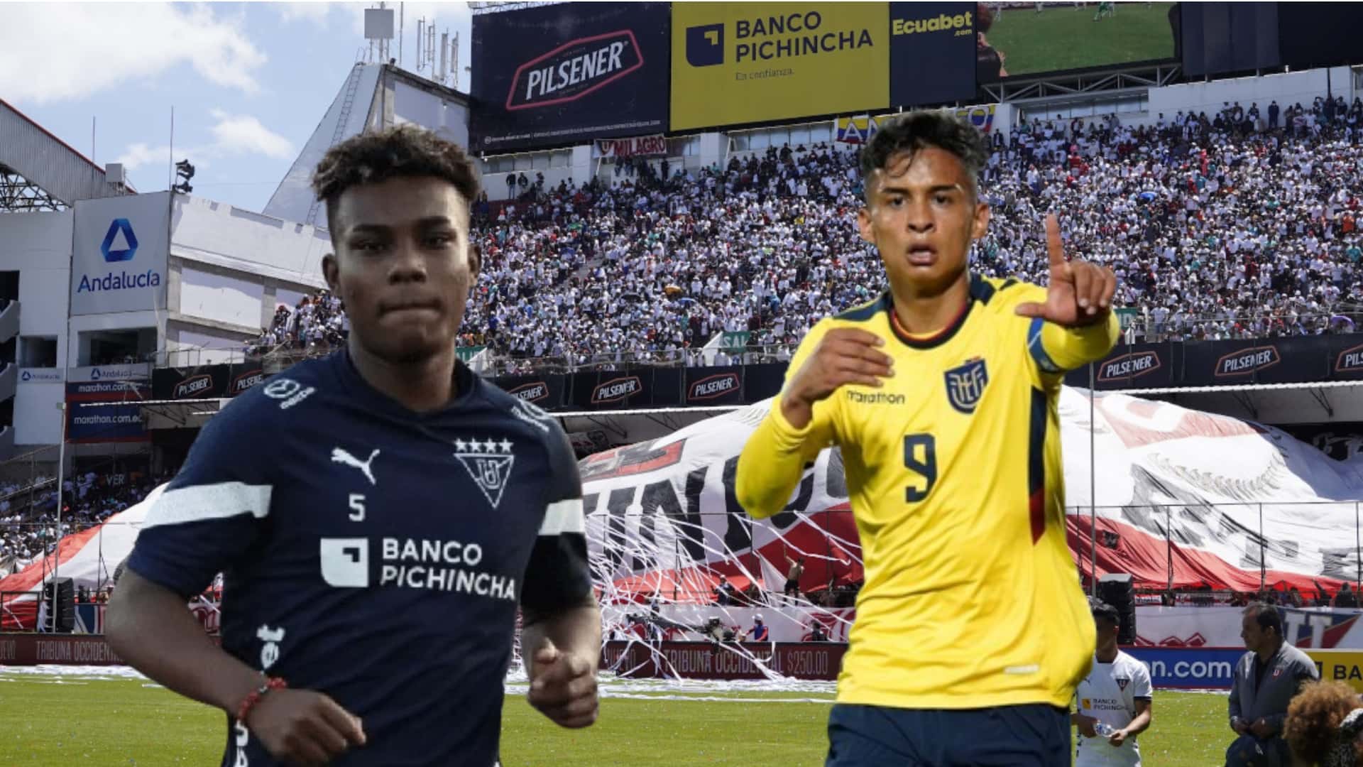 Óscar Zambrano y Michael Bermúdez