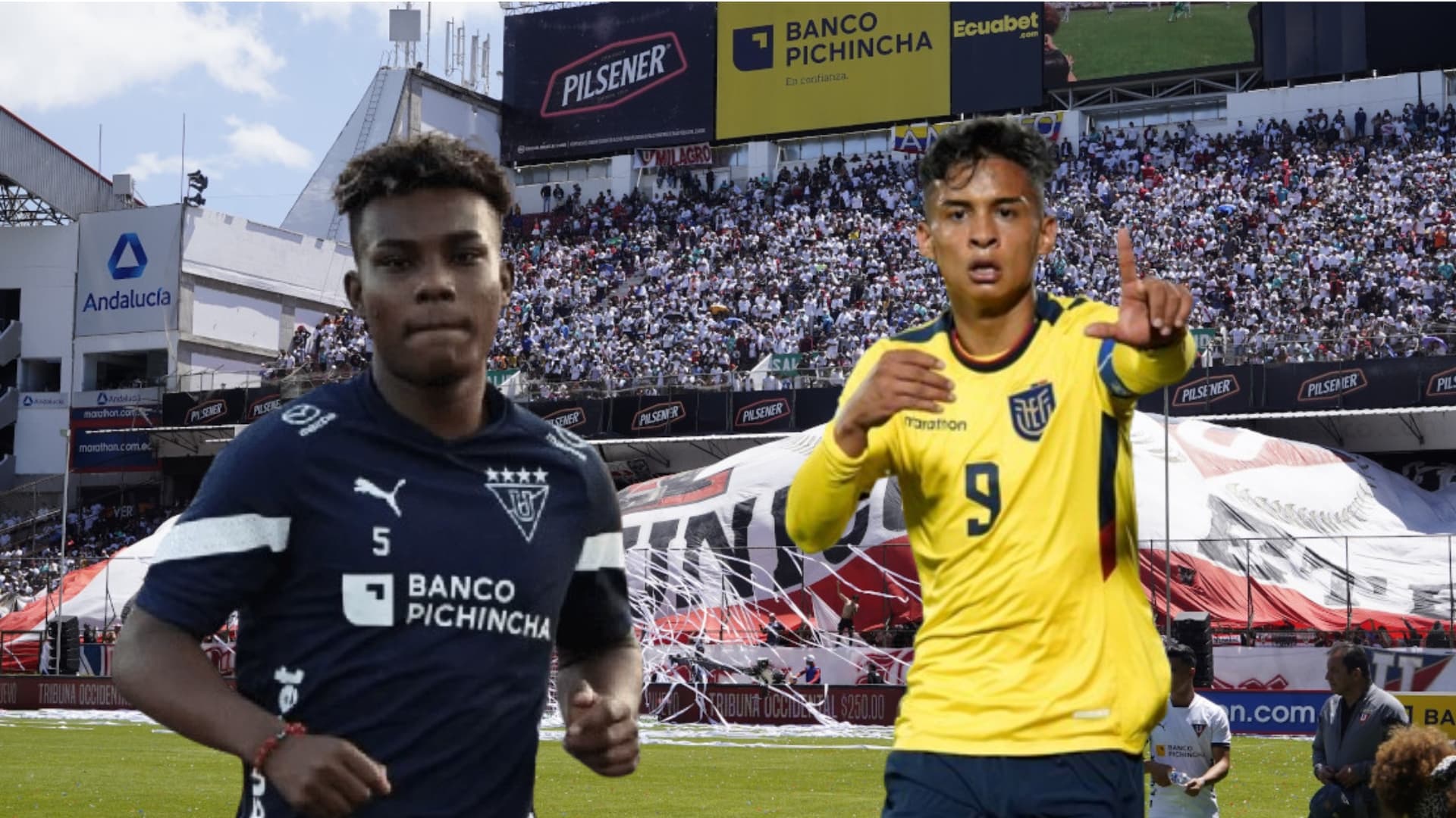 Óscar Zambrano y Michael Bermúdez