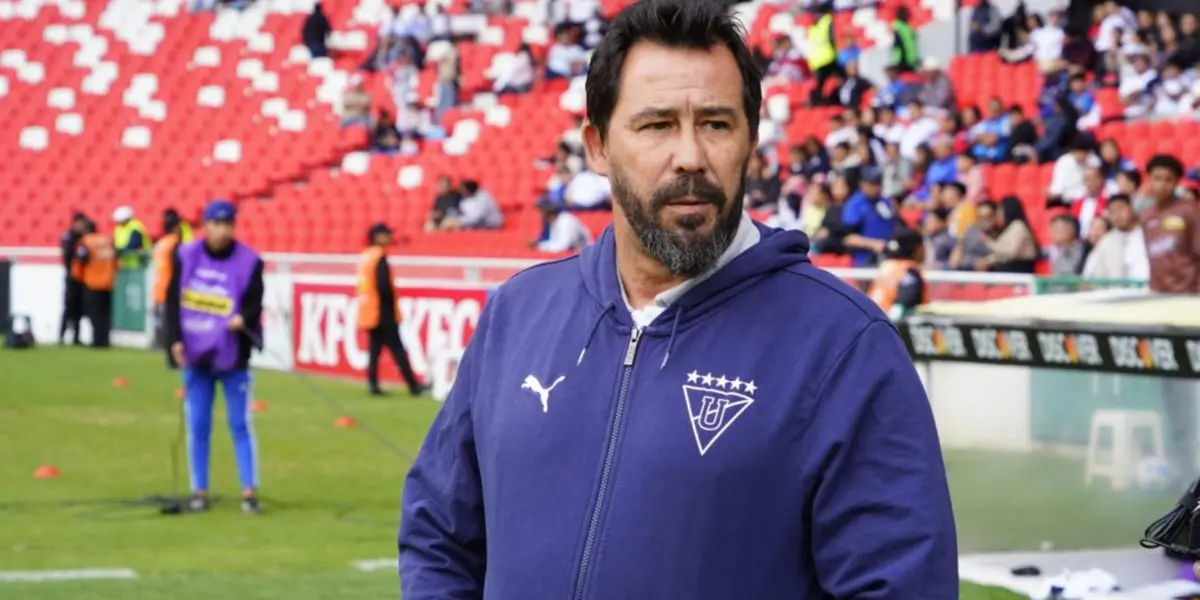 Pablo Sánchez ex entrenador de Liga de Quito