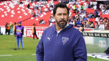 Pablo Sánchez ex entrenador de Liga de Quito