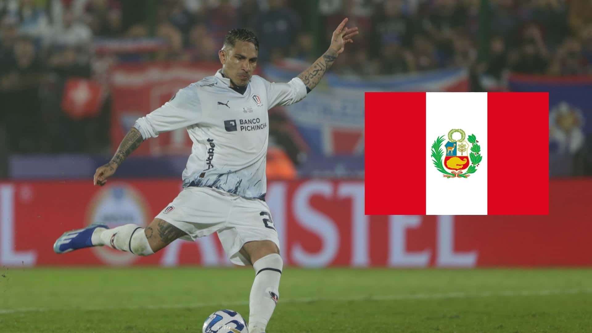 Paolo Guerrero / Foto de: Nación Fútbol Ecuador