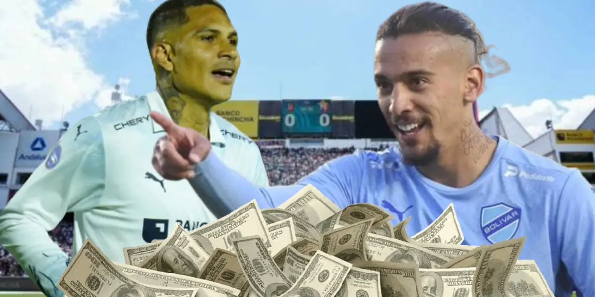 Paolo Guerrero y Francisco Da Costa