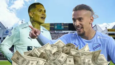 Paolo Guerrero y Francisco Da Costa