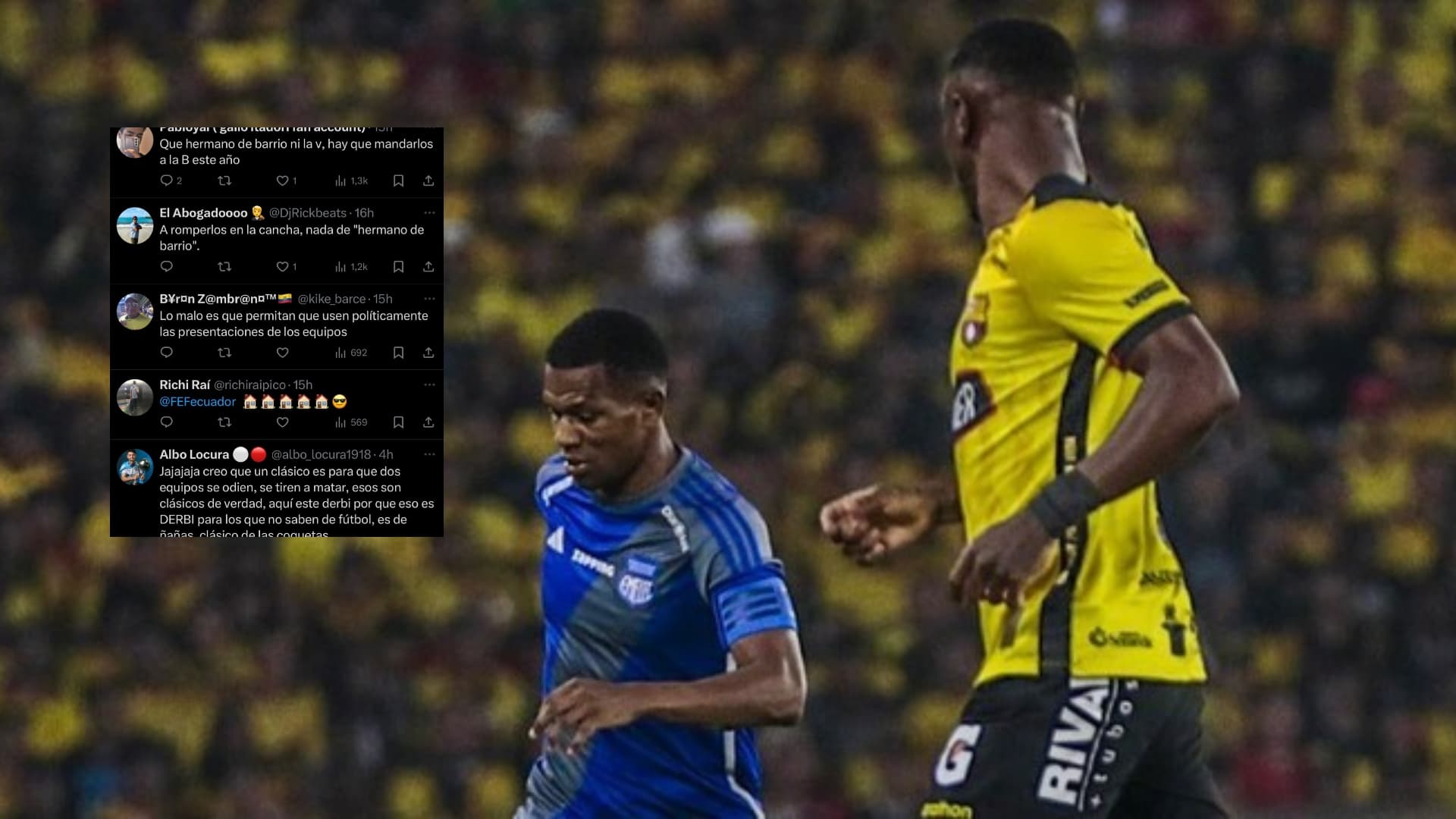 Partido BSC vs Emelec. Foto: Futbolstudio