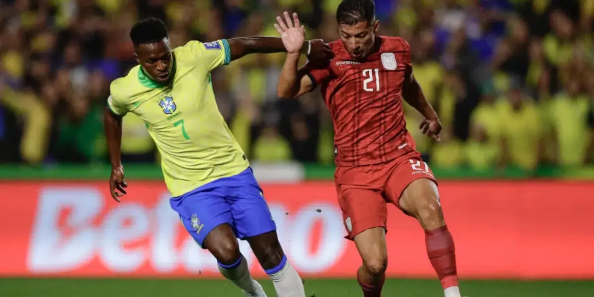 Partido Ecuador vs Brasil . FOTO: Studiofutbol