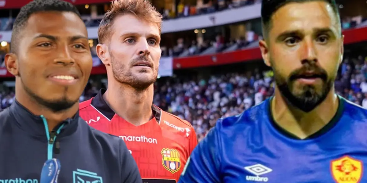 Pedro Ortiz, Javier Burrai y Hernán Galíndez