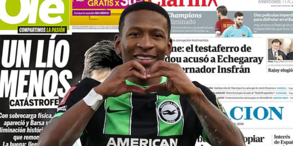 Pervis Estupiñán jugador ecuatoriano