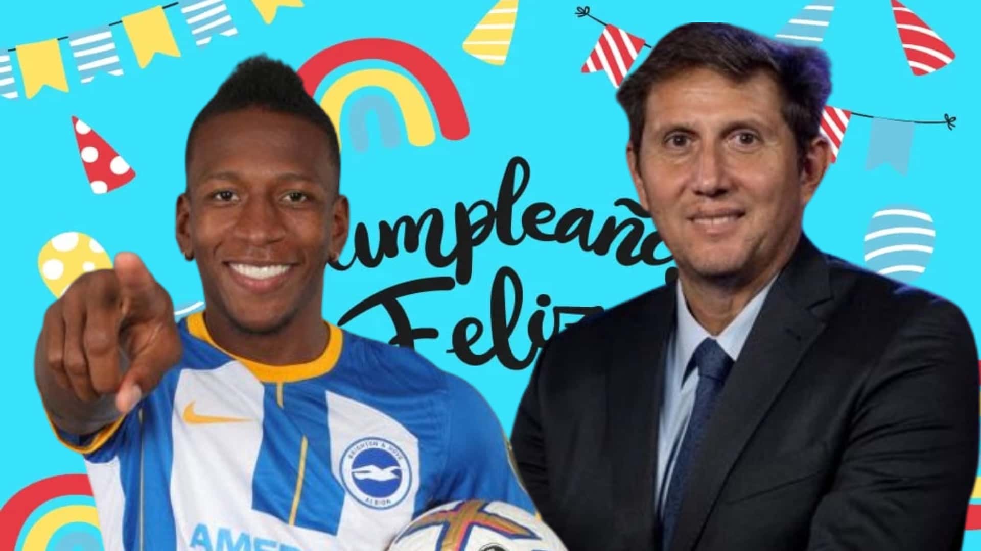 Pervis Estupiñán y Juan Pablo Varsky