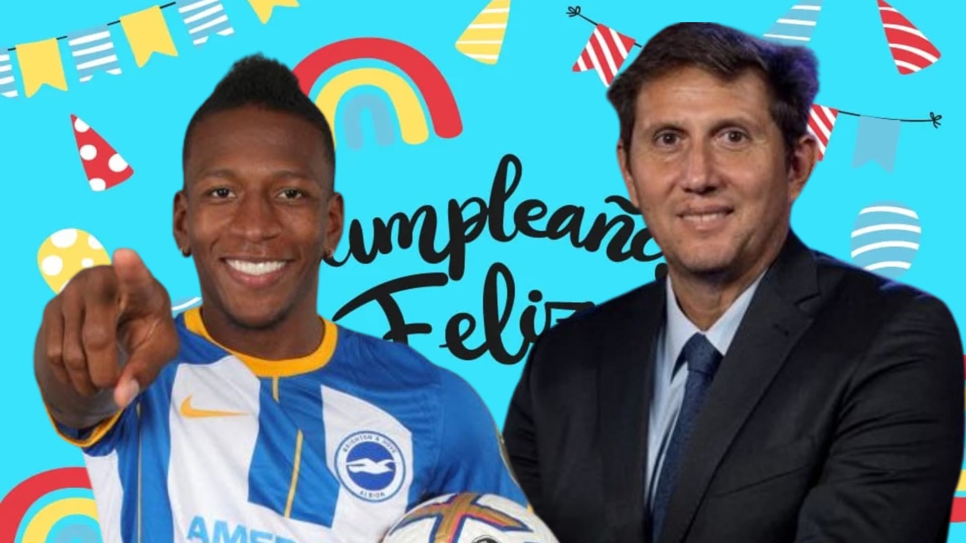 Pervis Estupiñán y Juan Pablo Varsky