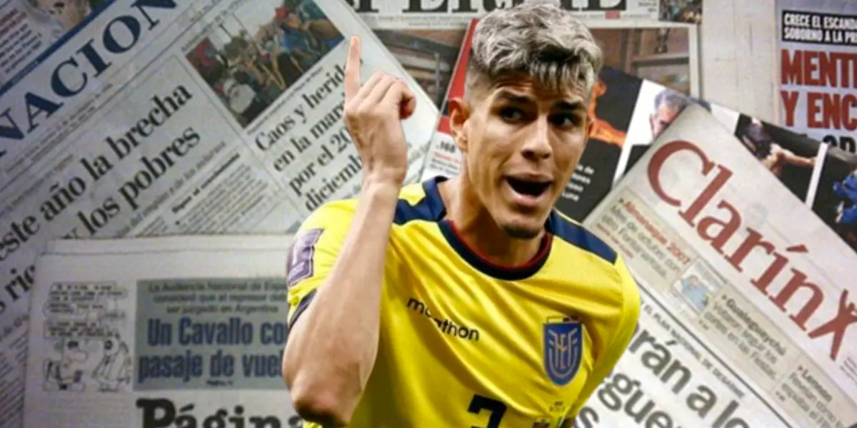 Piero Hincapié jugador ecuatoriano