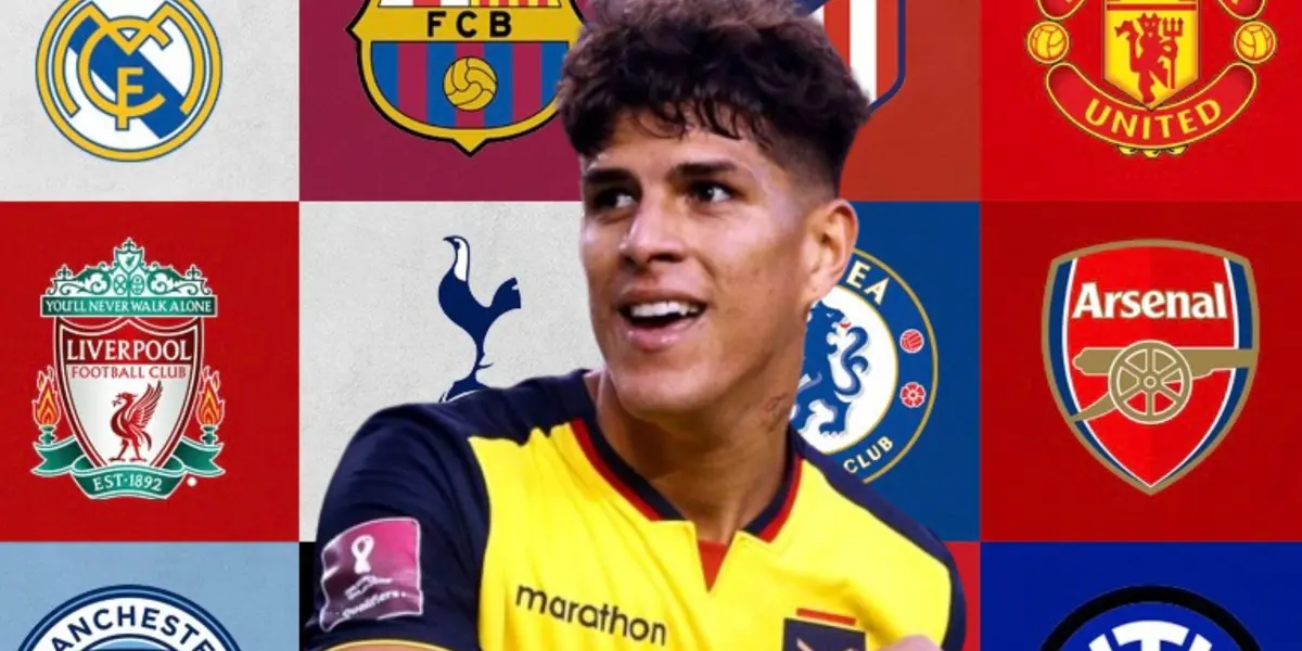 Piero Hincapié jugador ecuatoriano