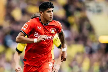 Piero Hincapié llegó a los 50 partidos en la Bundesliga