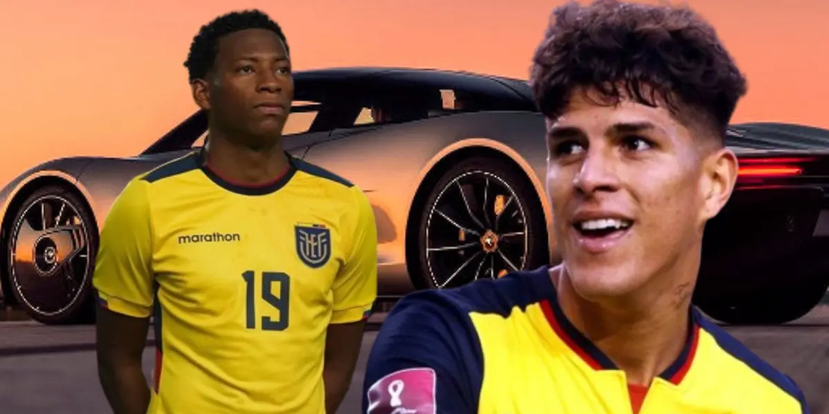 Piero Hincapié y Gonzalo Plata