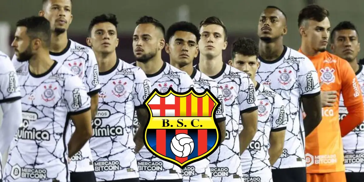 Plantilla de Corinthians. Foto. La Nación