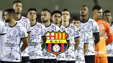 Plantilla de Corinthians. Foto. La Nación