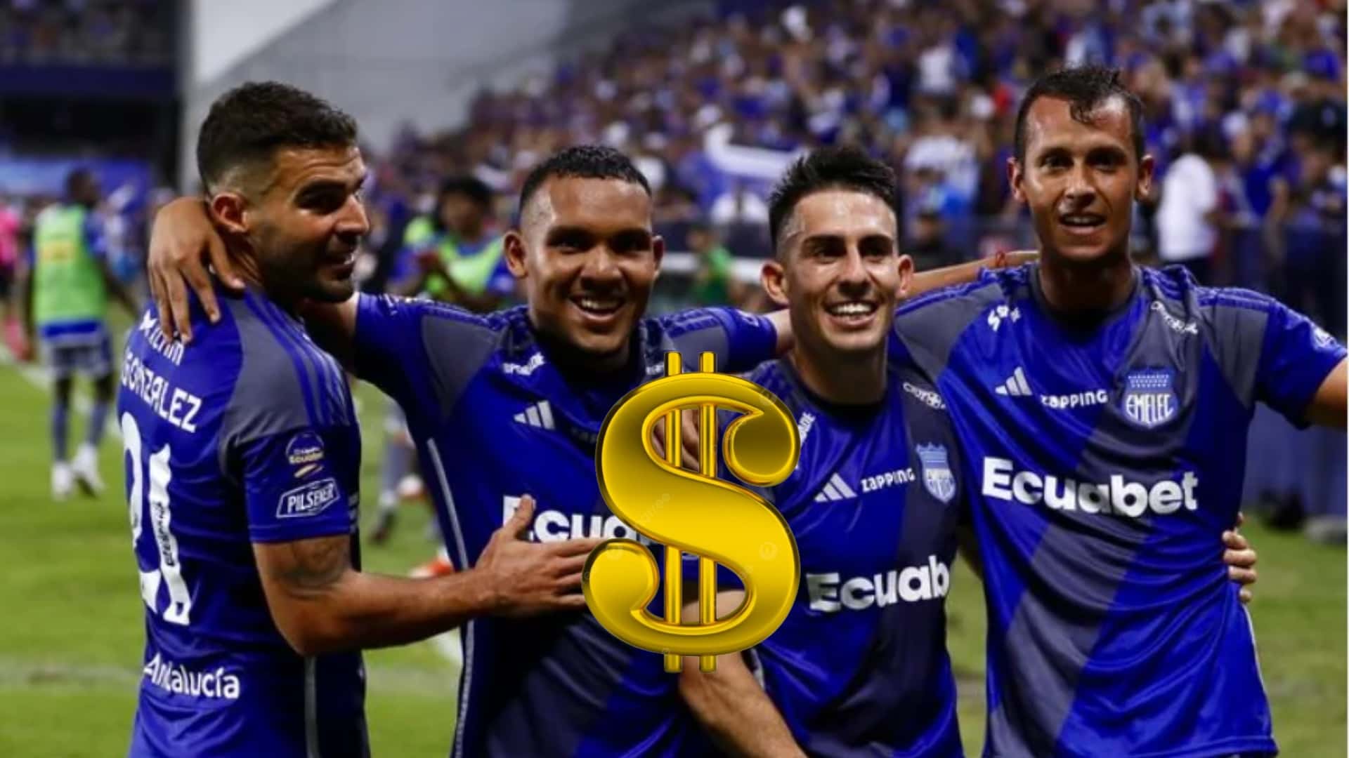 Plantilla de Emelec. Foto. ClubSportEmelec