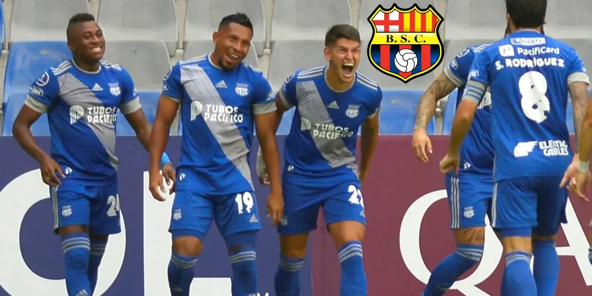 Plantilla de Emelec. Foto: El blog de mi fútbol ecuatoriano.