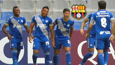 Plantilla de Emelec. Foto: El blog de mi fútbol ecuatoriano.