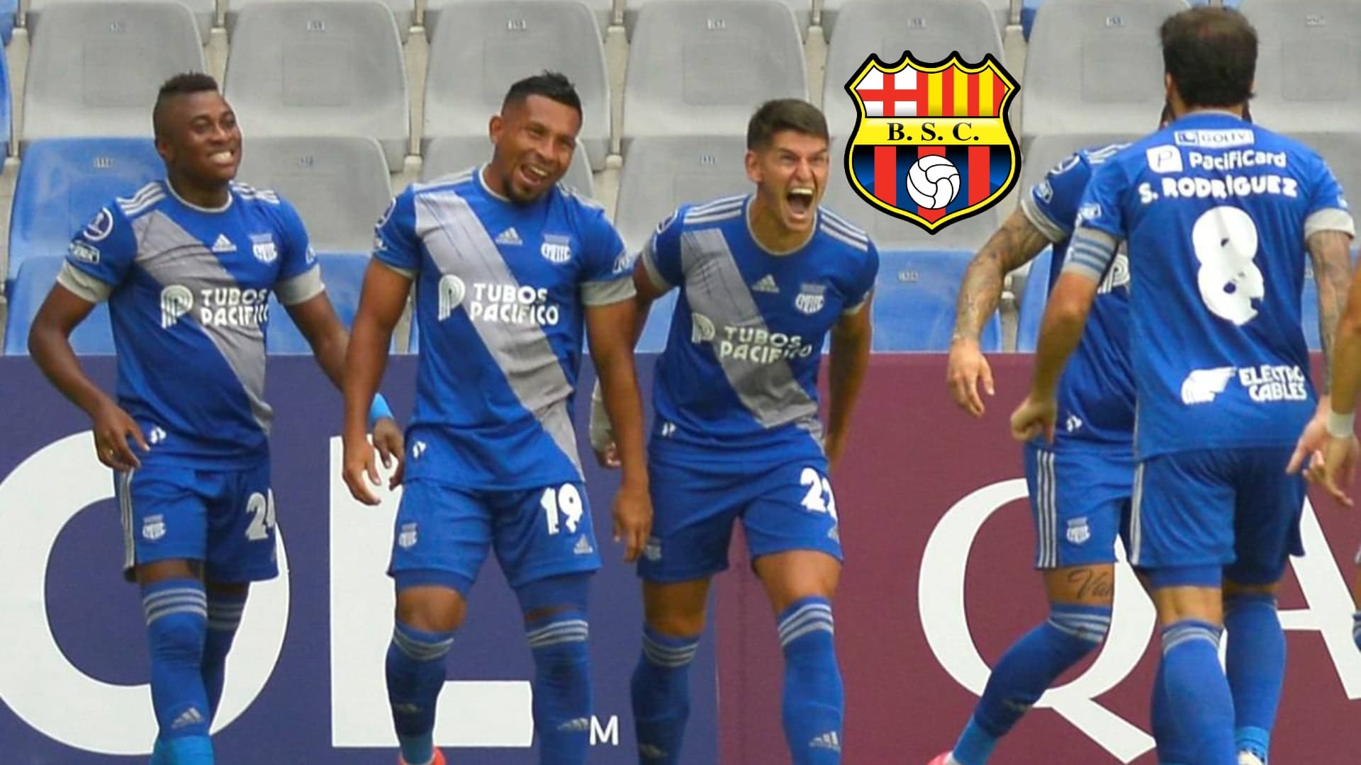 Plantilla de Emelec. Foto: El blog de mi fútbol ecuatoriano.