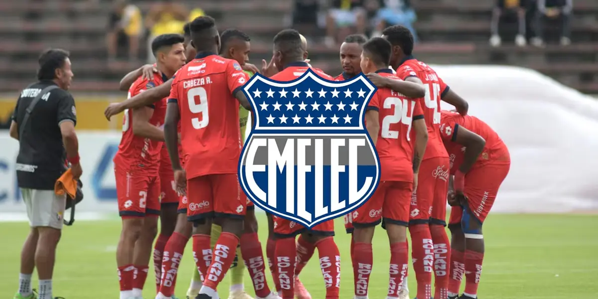 Plantilla de Emelec. Foto. El Universo