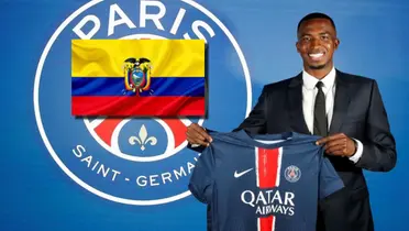 PSG-Willian Pacho / Foto: PSG