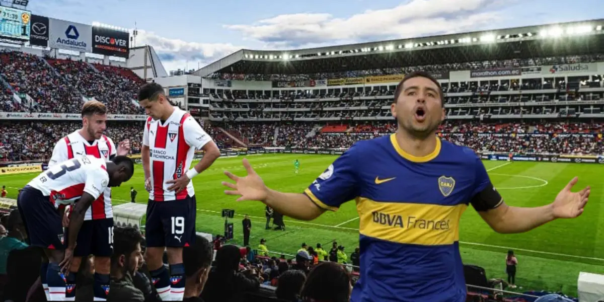 Riquelme / Foto de: Nación Fútbol Ecuador