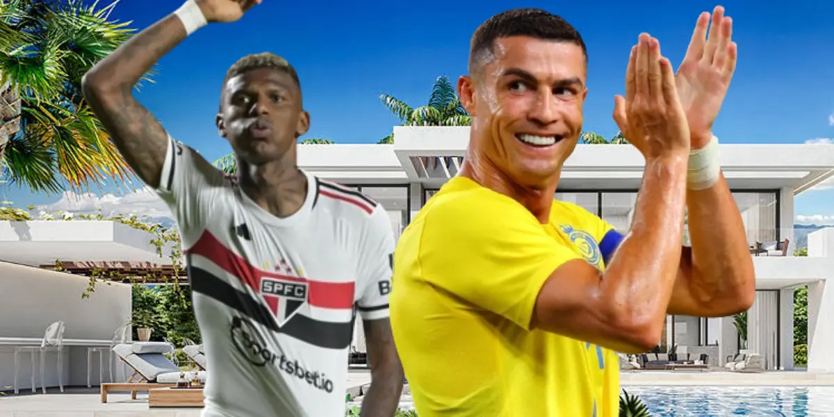 Robert Arboleda y Cristiano Ronaldo